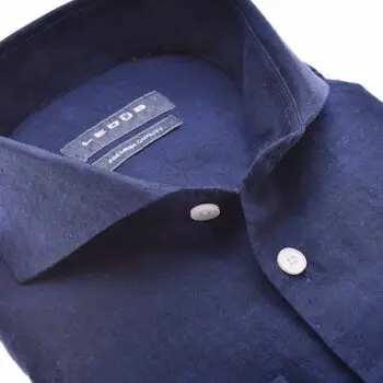 linnen/katoen shirt van Ledûb maten: 42