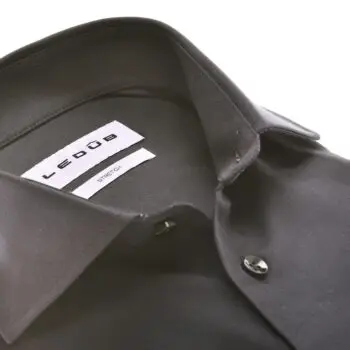 zwart stretch shirt van Ledûb maten: 40-41-43