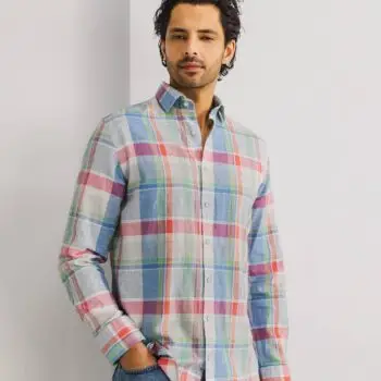 linnen shirt van state of art maat: M