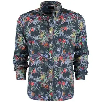 Shirt met jungle print van NZA mt. XL-XXL