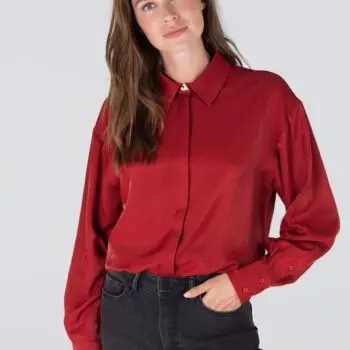 blouse van Jansen Amsterdam maten: 38