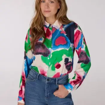 blouse van Jansen Amsterdam maat: 40