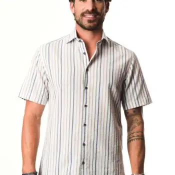 korte mouw shirt van ledub maten: 40