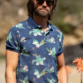 poloshirt van N.Z.A. maten: XL