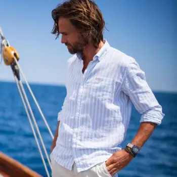 linnen shirt van NZA maten: XXL