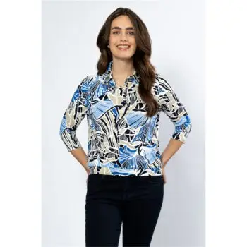 3/4 mouwshirt van roberto sarto maat: 46