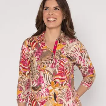 shirt met kraag van roberto sarto maat: 40