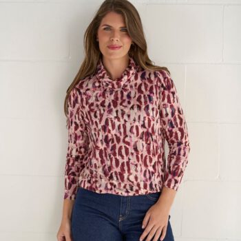 shirt met hangcol van Roberto Sarto 2