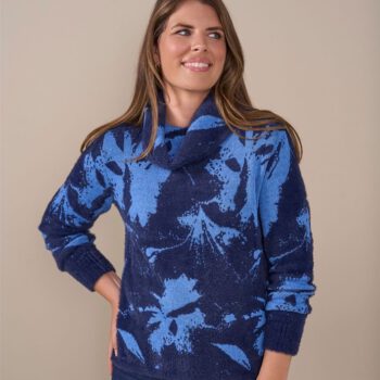 blauw/navy trui van Roberto Sarto