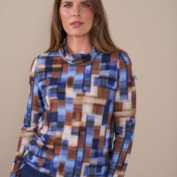 shirt met hangcol van Roberto Sarto 3