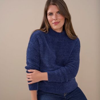 blauwe trui van Roberto Sarto