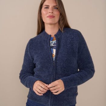 d.blauw ritsvest van Roberto Sarto